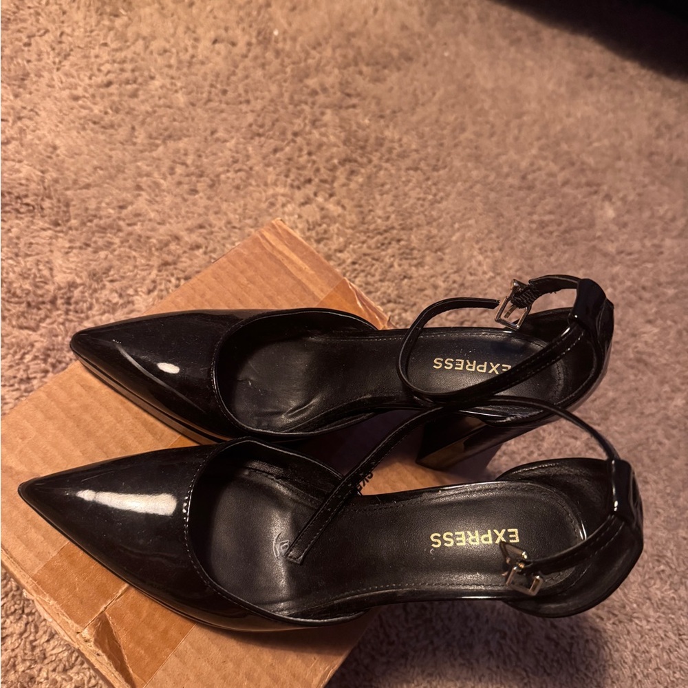 Express Women's Black Heels